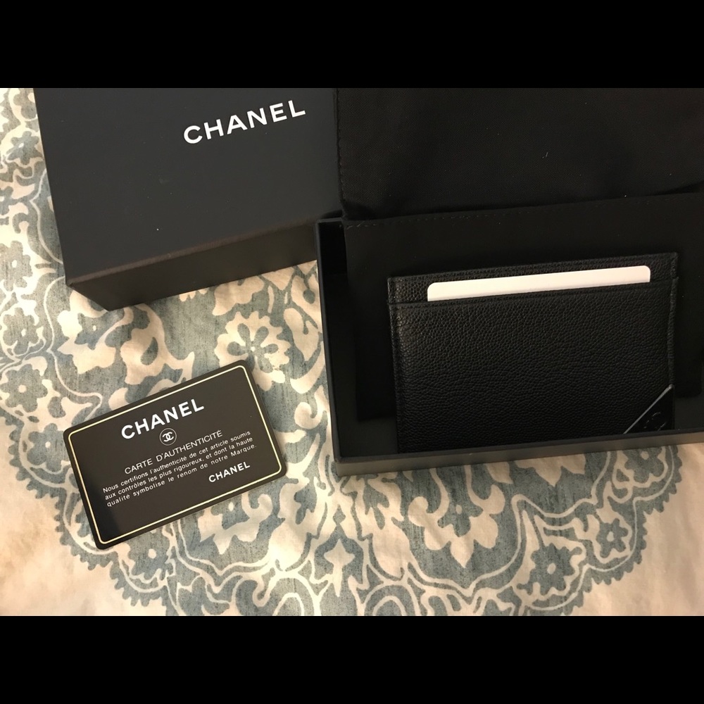 Authentic CHANEL wallet/card case.